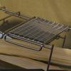 CAMPING MOON A4 Size Lightweight Bonfire Grill Trivet Stainless Steel Rostle Set of 2 MTG-FG