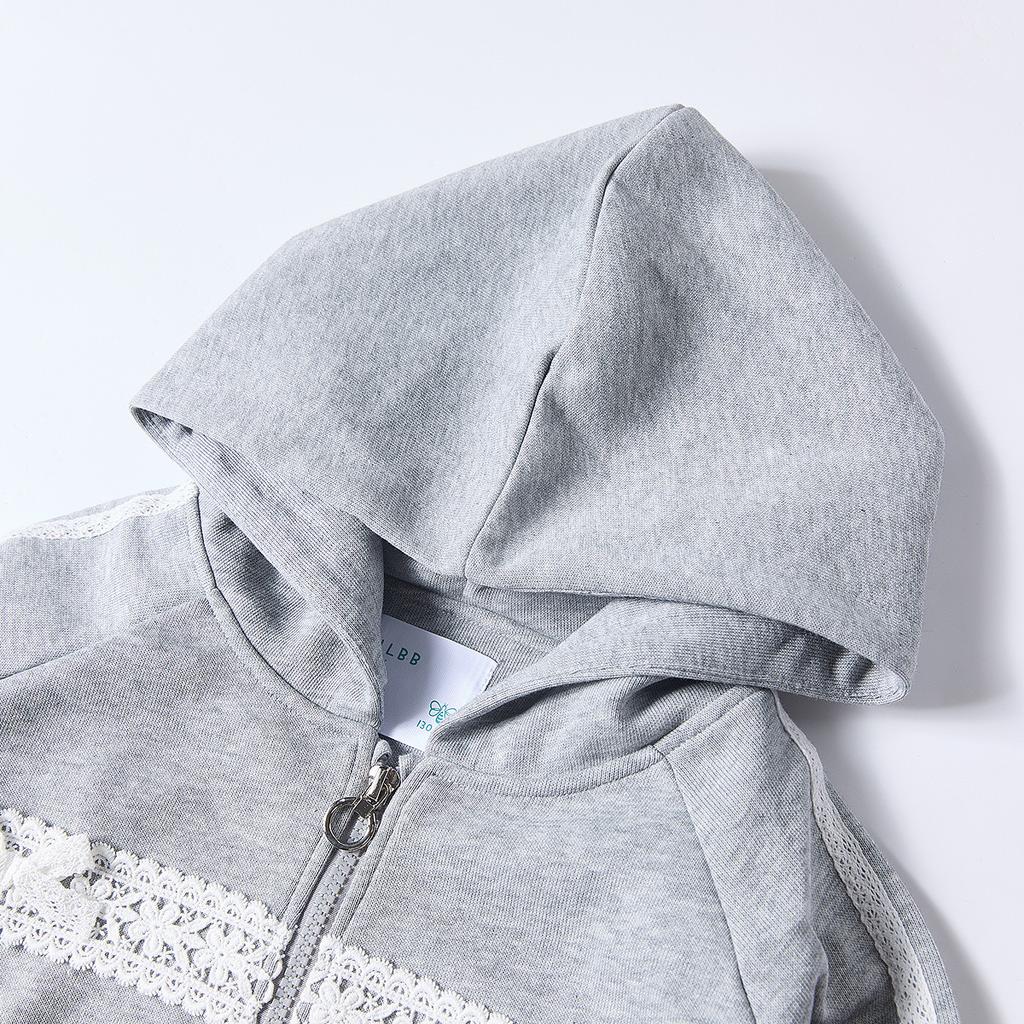 Eurowind Lace Coat Girls' Autumn Hooded Top