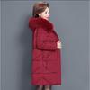 Plus Size 6XL Women's  Winter Cotton Padded Jackets Middle-aged  Mother's Down Jackets  Warm Thick Parkas