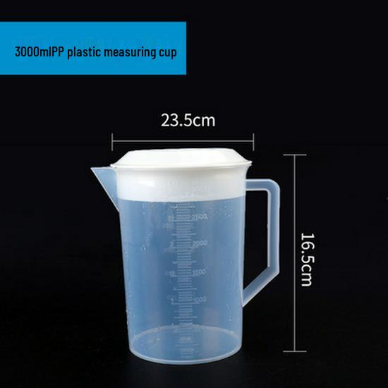 Plastikowy cylinder miarowy 1000 ml / 5000 ml ze skalą do sklepu z herbatą mleczną i do użytku domowego