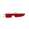 Red Carbon Fiber Interior Glove Box Panel Cover Trim Sticker For 12-15 Fiat 500