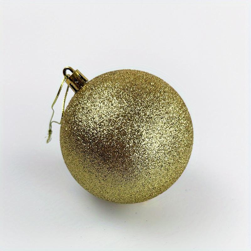 

Набор из 3 подвесных пластиковых шаров для рождественской елки, диаметром 3,15 дюйма, блестящие украшения 8cm