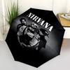 1pc Nirvana Kurt Cobain Automatic Open,Windproof, Compact Travel Umbrella, Gift for Birthday, Christmast93093