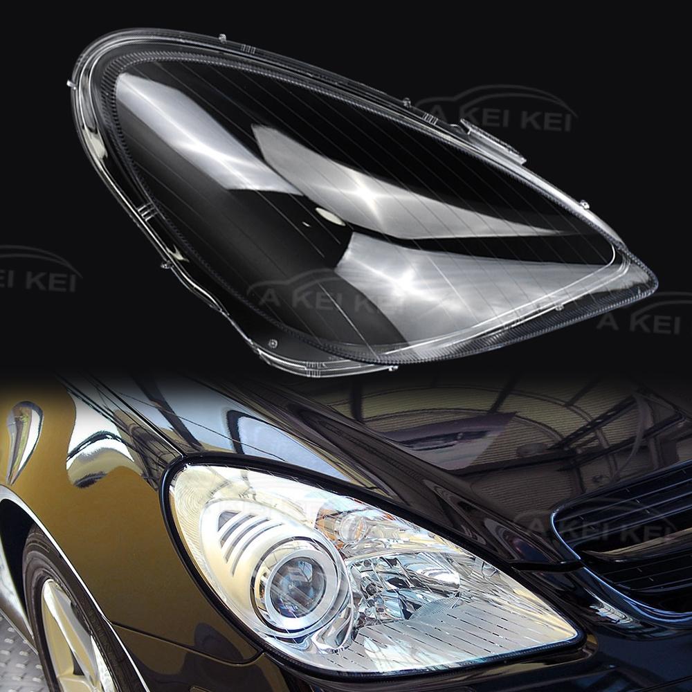 For Mercedes-Benz SLK-Class W171 R171 SLK280 300 350 2004~2010 Car Headlight Shell Headlight Cover Headlamp Shell Plexiglass