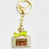 Radiant Bow Perfume Bottle Keychain & Elegant Bag Pendant Gift