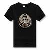 Novelty Born to Ride Forced to Work T-Shirt BORN TO RIDE Skull short sleeved  Breathable t shirt
