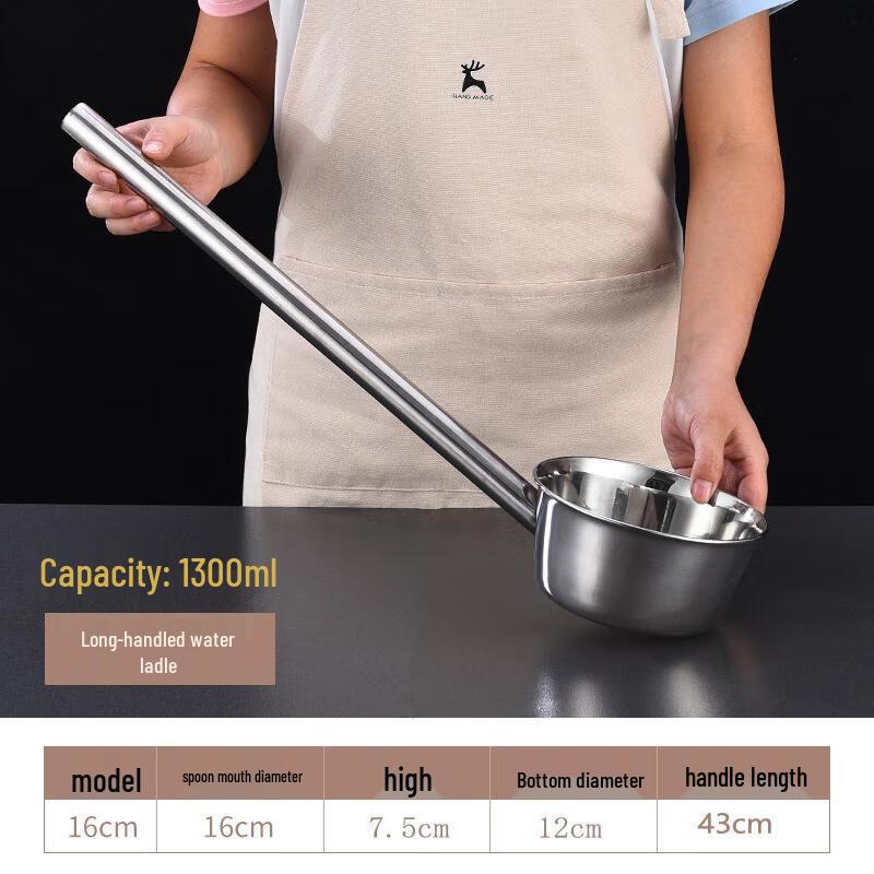 

Stainless Steel Water Ladle