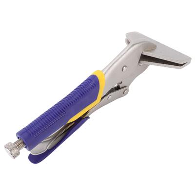 10inch Locking Sheet Metal Clamp Duckbill Pliers Carbon Steel Adjustable Screw For Auto Repair