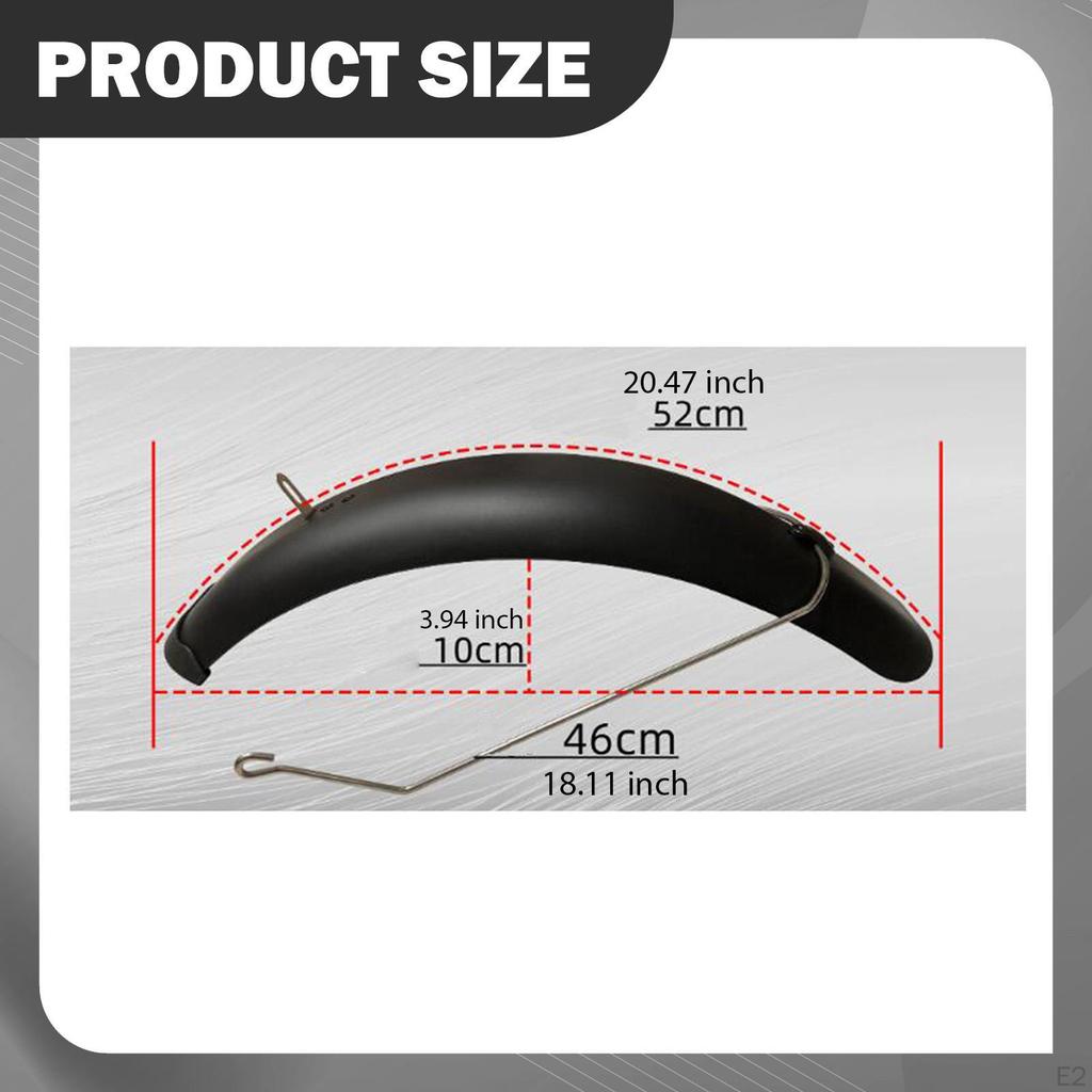 Mountain Bike Mud Guard,Wheel Protection Bicycle Front Fender for 20inch