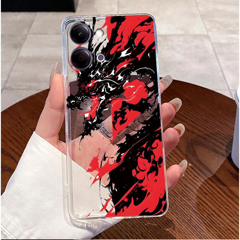 For Vivo Y11 5G V2575 Case Vivo Y21 5G V2553 Phone Case Clear Luxury Cute Love Heart Rabbit Funny TPU Soft Silicone Back Cover