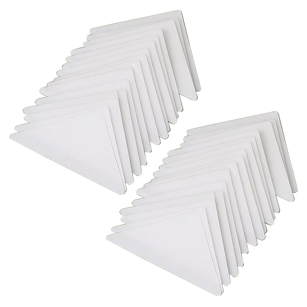 Set of 30 Collar Shape Holder Disposable Collar Stickers for Neat Shirt Appearance Formal Occasion Collar Stays Pad