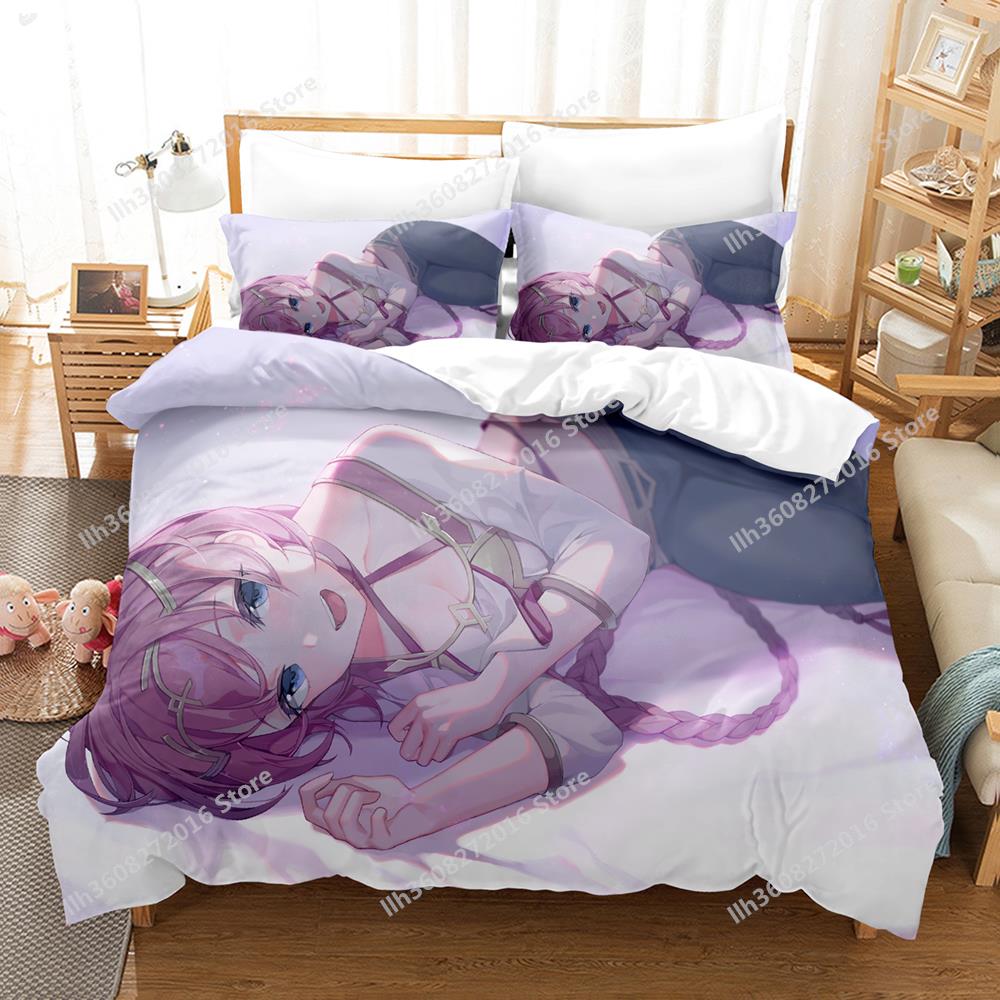 Game Epic Seven Bedding Set Single Twin Full Queen King Size Bed Set Adult Kid Bedroom Duvet cover Sets 3D Anime Bed Sheet Sets