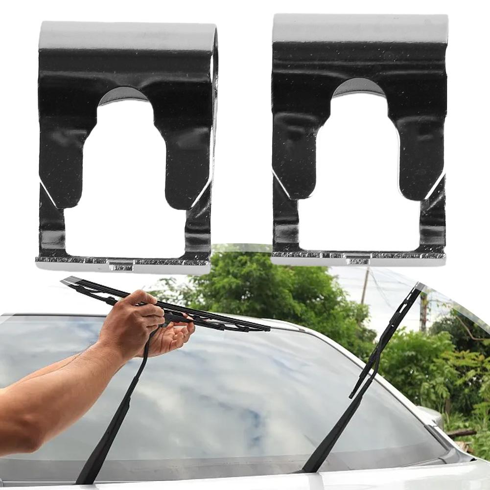 Maintain Wiper PerFor Formance with Windscreen Wiper Linkage Repair Clip For For Vauxhall & For Fiat Punto 2PCS Set