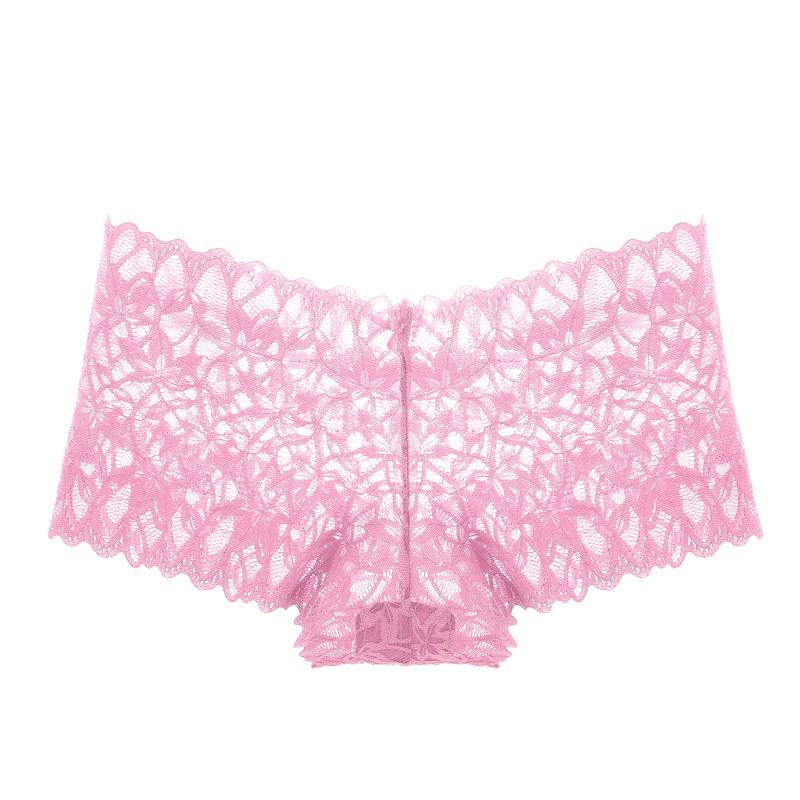 FINETOO Lace Panties For Women Underwear Floral Lingerie Intimates Female Panties Solid Color