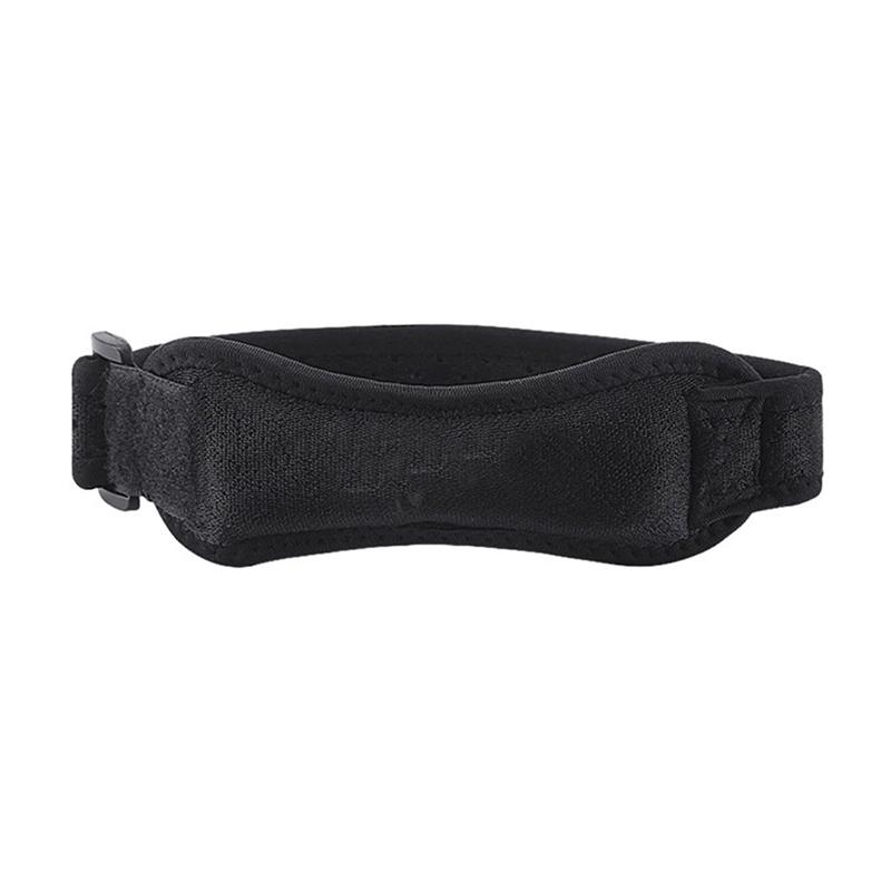 

Adjustable Knee Pad Compression Breathable Knee Patella Strap Pain Relief Tendon Protector Running Sports Knee Support Brace чорний