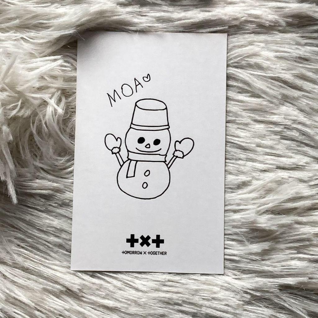 [USED] TXT Korean Music Awards SBS Sanok Soobin Trading Card