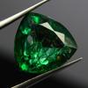Natural Green Emerald Loose Gemstone 8 ct Certifeid Colombian Trillion Cut for Jewelry Designs