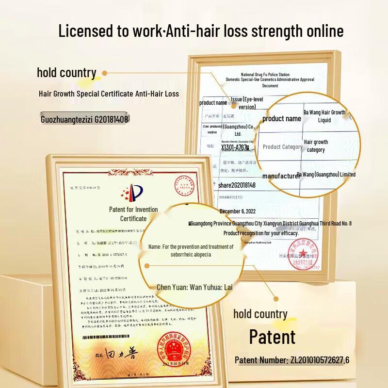 Ba Wang Verbessertes Haarwachstums-Liquid 60ml