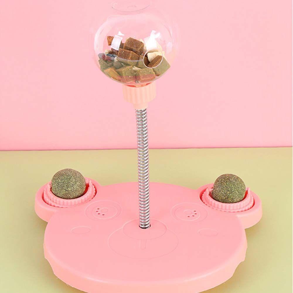 Swing Feeder Stick Pet Supplies Pet Puzzle Toys Cat Training Toys Cat Ball Toys Pet Snack Feeder