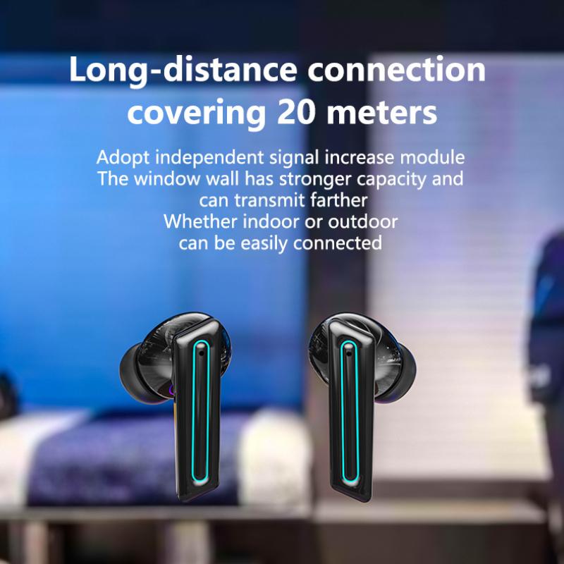 Nový produkt Bezdrátová Bluetooth sluchátka s uhlíkovými vlákny mají nízkou hlučnost Tws do ucha