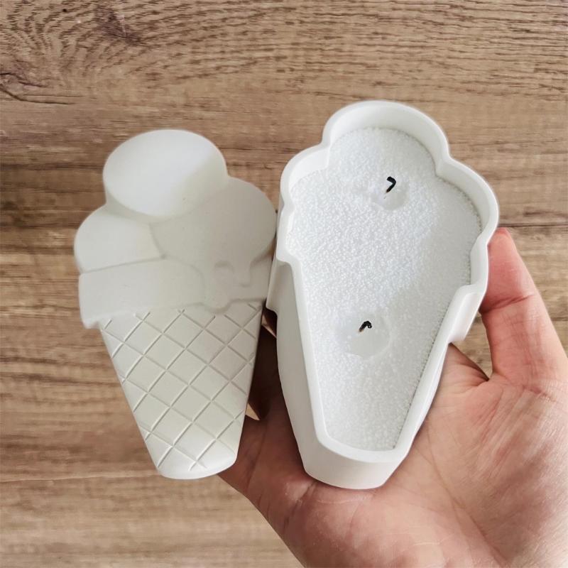 Silicone Mold for Making Ice Cream Candle Cup Jar Storage Tray Container Making Mould for Parties and Family Activity