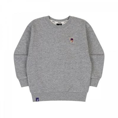 Melange Grey Logo Sweatshirt Rc 0001