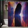X-Men Team Black Suits Waterproof Shower Curtain For Superhero Bathroom Decor