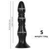 Black PVC Large Dildo Simulated Penis Butt Plug Fisting Big Dick Realistic Cock Strap on Dick Sex Toy