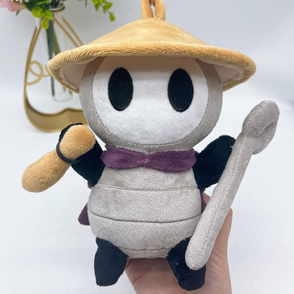Ny Hollow Knight Silksong Sherma Duk Plysj Klokkedyr Bomullsdukke Myk Samling Søte Dukker Romdekorasjon Leketøy Bursdagsgave