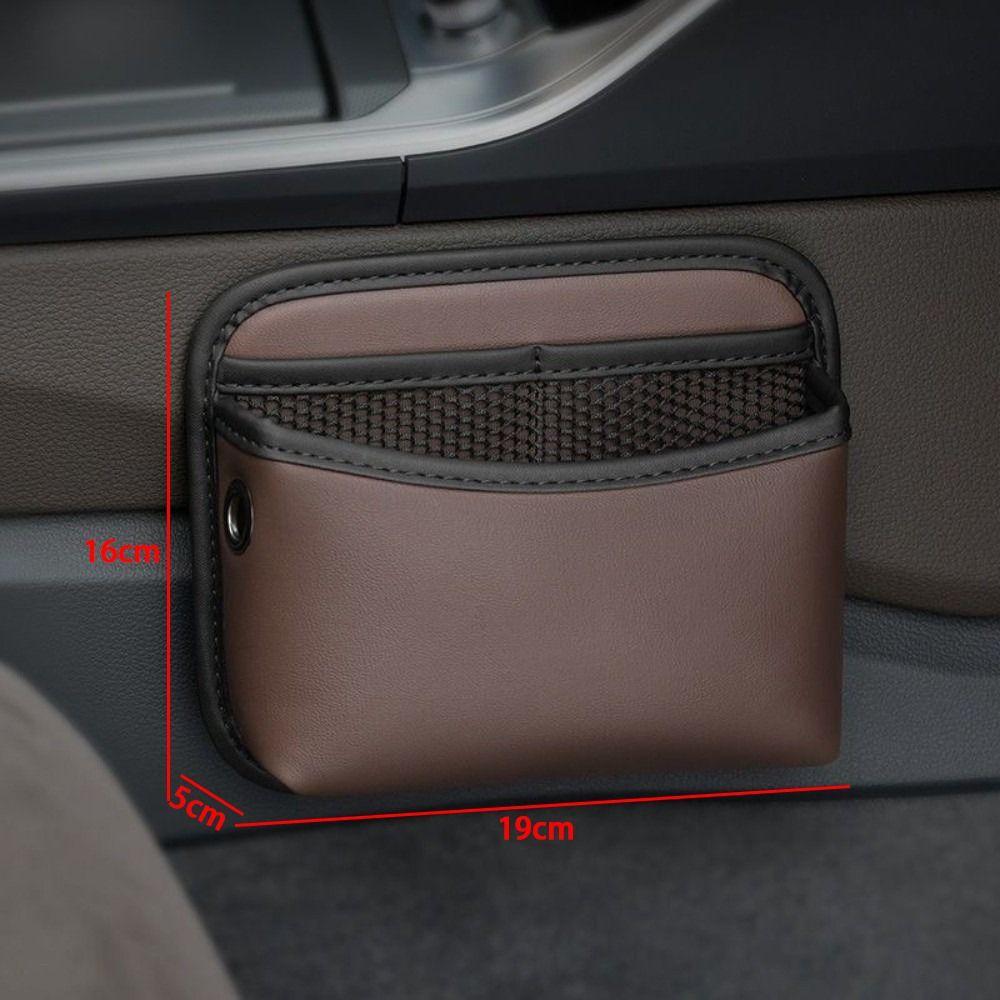 Self Adhesive Car Organizer Pocket Bag Versatile Car Organizer Pocket Car Storage Box Universal