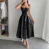 Elegant and Refined Jacquard Long Dress Dress for Women In Summer 2025