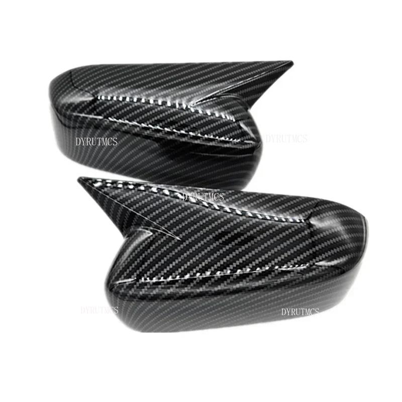 Car Rearview Mirror Cover For Honda Accord 7th 2003 2004 2005 2006 2007 Side Wing Cap Exterior Sticker Door Rear View Case Trim