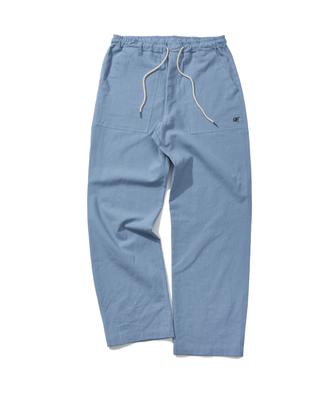CAPITAL RADIO TUNES Linen Fatige Pants Indigo