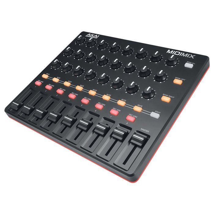 Akai Pro MIDIMIX - Contrôleur 9 faders 24 potentiomètres