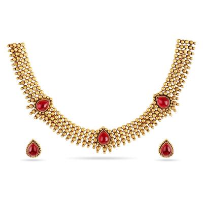 Conjunto de Colar Joias Tradicionais Elegantes Presente para Mulheres e Meninas