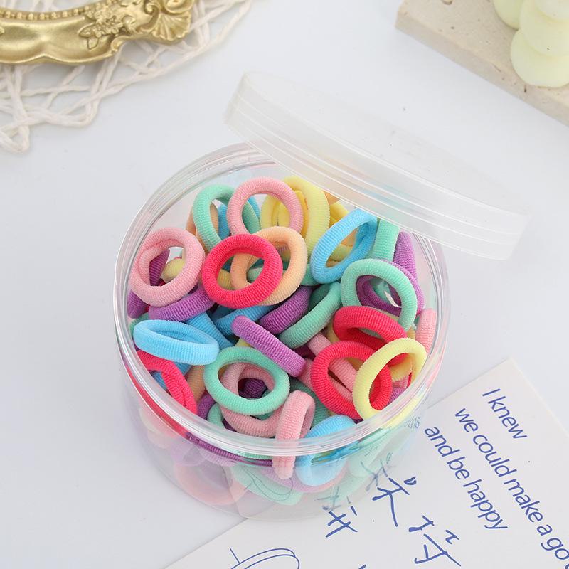 Kids' Elastic Hair Bands - Gentle, No-Tangle Rubber Bands for Girls