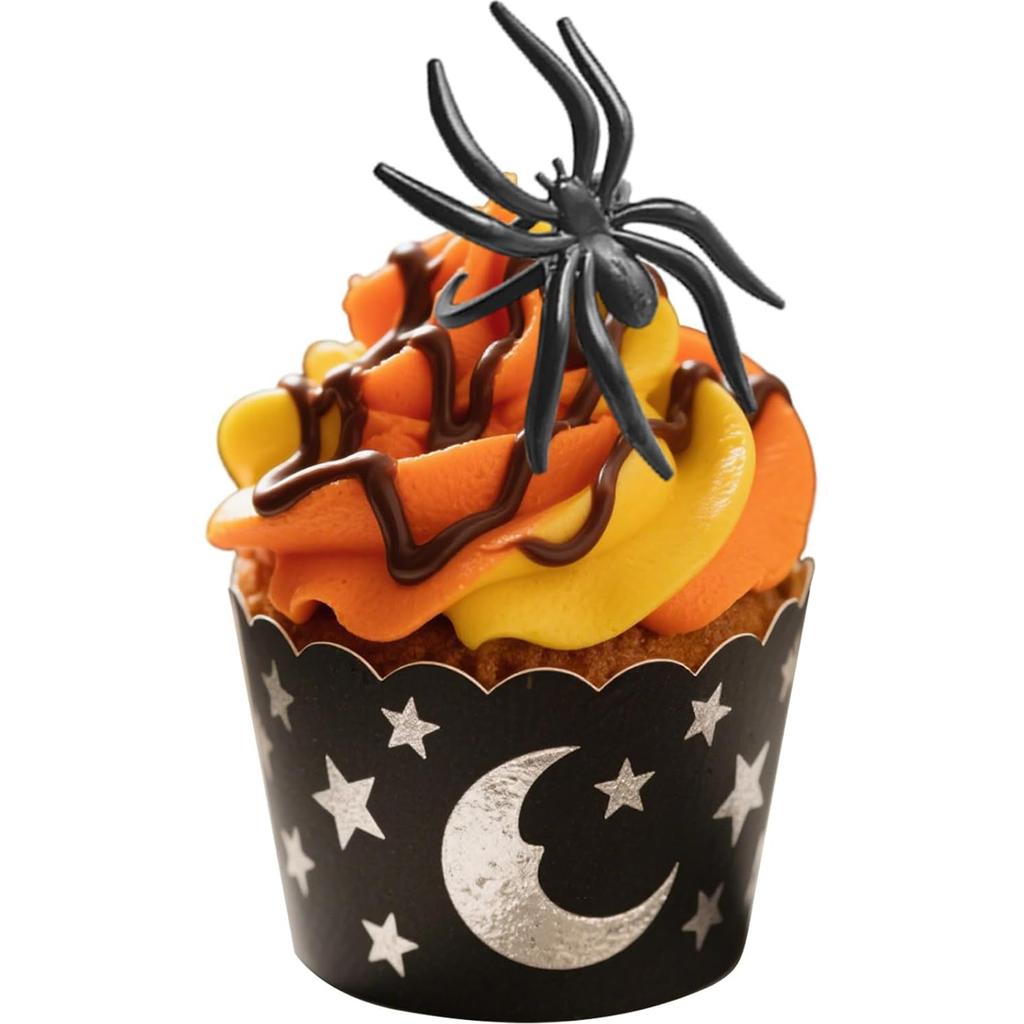 Flexible Realistic Spider Toy Lifelike Rubber Material for Themed Parties Pranks Educational Display and Decoration