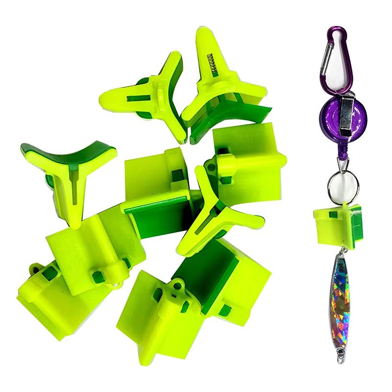 10Pcs Treble Hook Cover Hook Protectors With Slots Sleeves Fishing Accessory Fishing Out Hook Cover Safety Protect Fishing Hooks