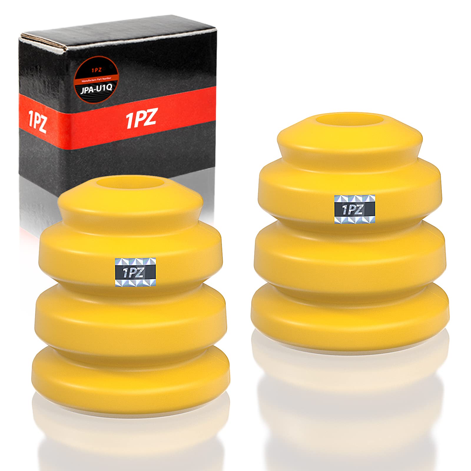 

1PZ JPA-U1Q 2 Piece Front Urethane Bumper Rubber 15153958 Durable Stroke Adjustment Shock Absorber