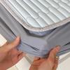 Class A Summer Cooling Cartoon Ice Silk Quilted 3-Piece Mat Set with Fitted Sheet