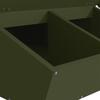 Pig Feeder Olive Green 55 X 51 X 91.5 Cm