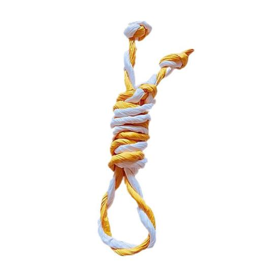 

Handmade Paper Pet Toy Pet Remembrance Toy Burnable Realistic Rope Knot Toy for Deceased Cats Dogs Memorial Tribute Supplies