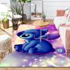 1Pc Stitch Space Adventure Rug, Office Carpet Indoor Outdoor Doormat, Non-Slip Soft, Living Room, Christmas Halloween Gift. M928630