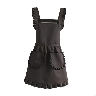 Șorț Retro cu Volane Reglabile pentru Gătit, Treburi Casnice și Femei;s Activități; Cafenele Ideale