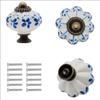 Rustik Desenli Balkabağı Seramik Çekme Kolu Çocuk Odası Çekmece Dolap Kapı Kolu Avrupa Retro Kolu