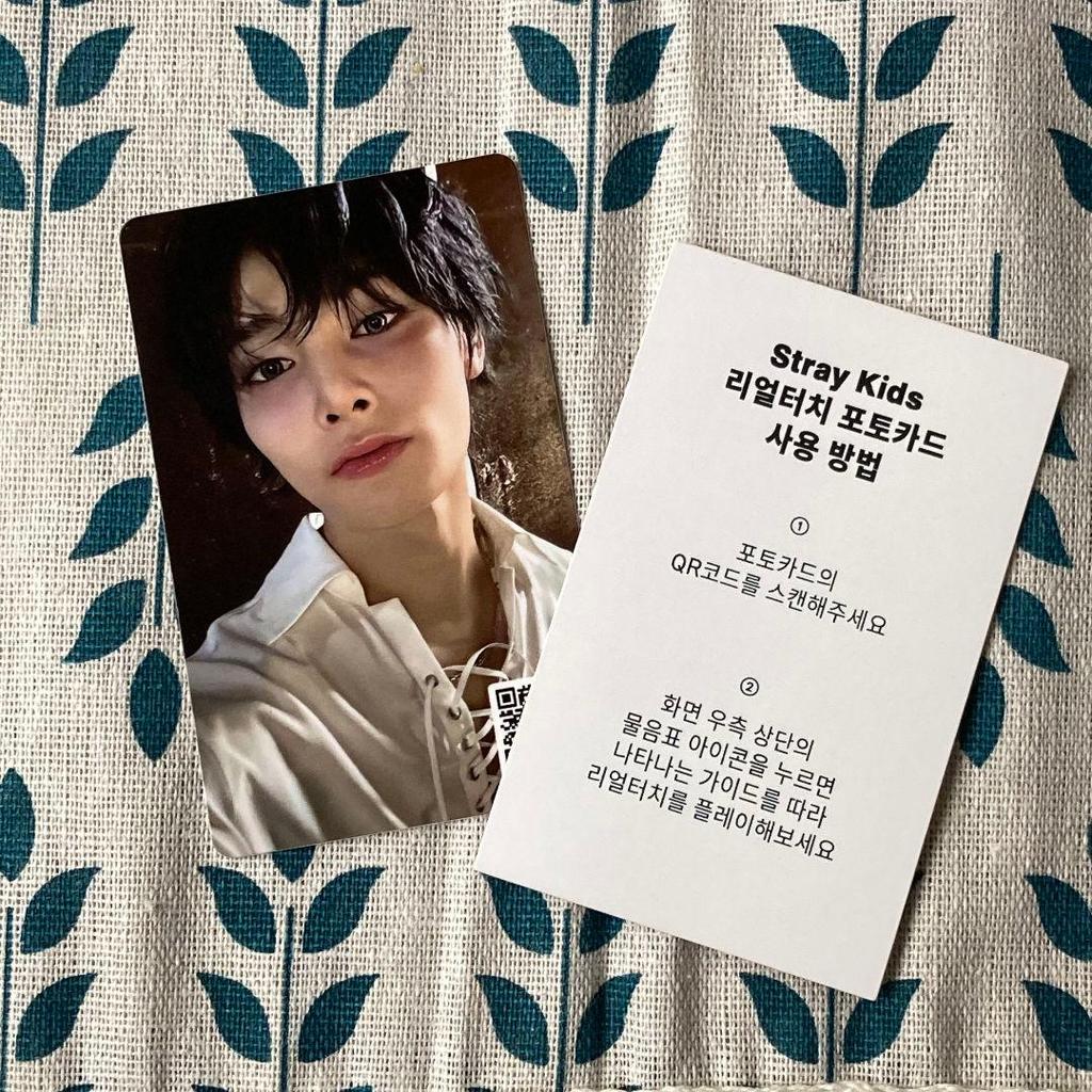 [USED] StrayKids QR Bonus Real Touch Ien Trading Card