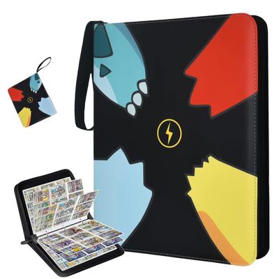 Ruiyuan Card File Card Binder Compatible Card Binder Can Hold 900 Cards Popular for Storing Trading Cards and Card Games Trading Card File Gift Made