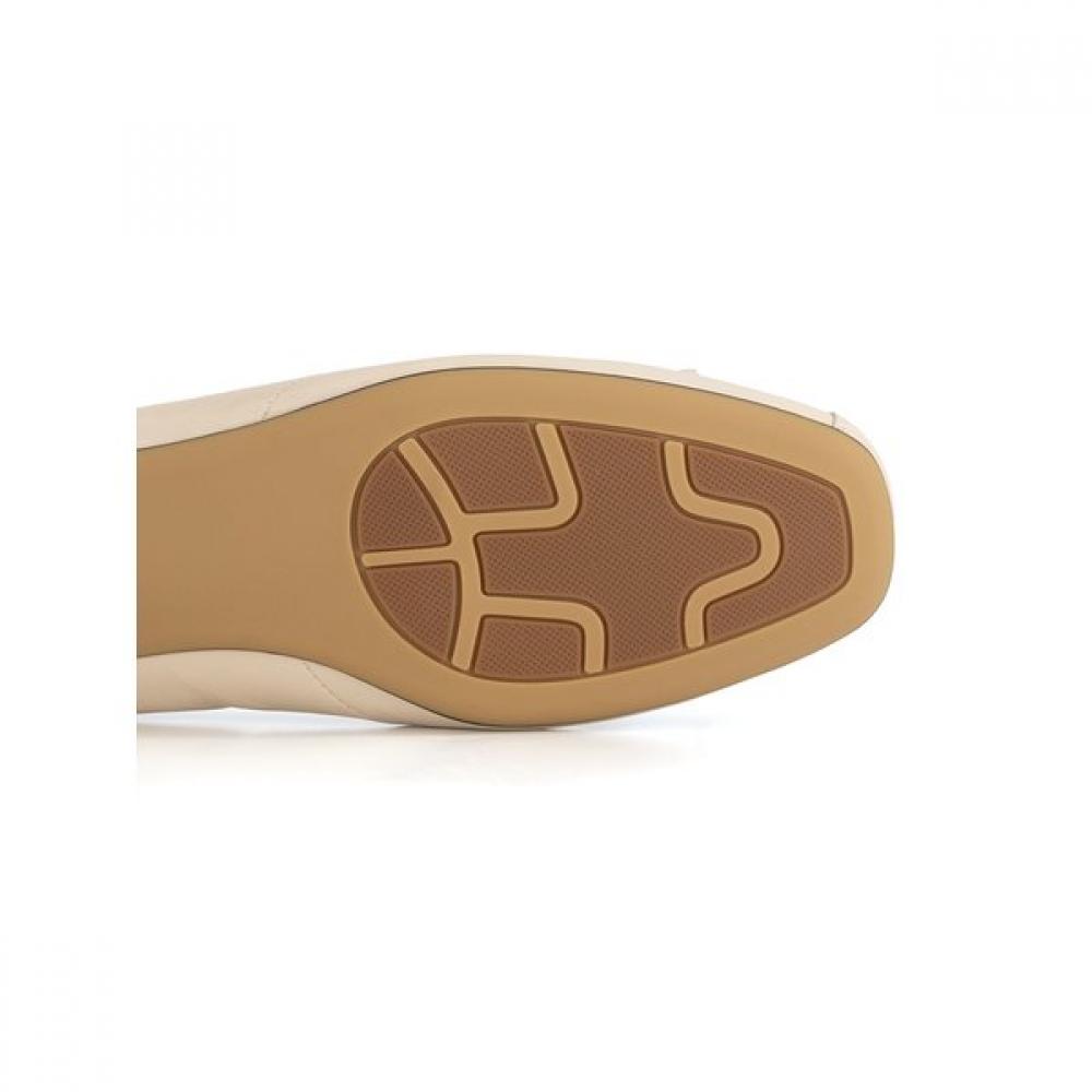 DakS Women S Comfort Flat ShoeS 3.5cm Ribbon Decor drS602lS35 Ivory