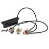 Electric Guitar Single Coil PreWired Guitar Pickup with Volumes Control Guitar Pickup String Instrument Accessories
