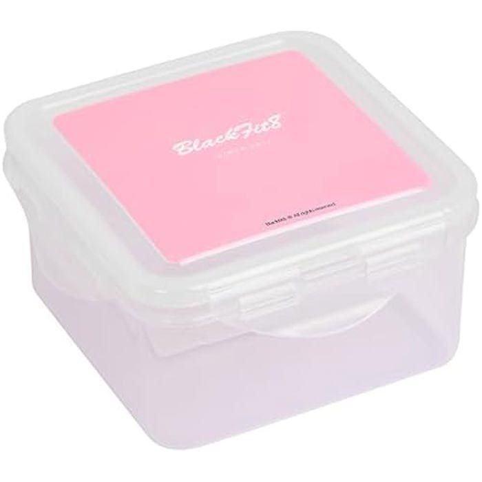 Pudełko śniadaniowe - BLACKFIT8 - M916 Enjoy - 13 x 13 x 7,5 cm - Pastelowa mięta - Unisex